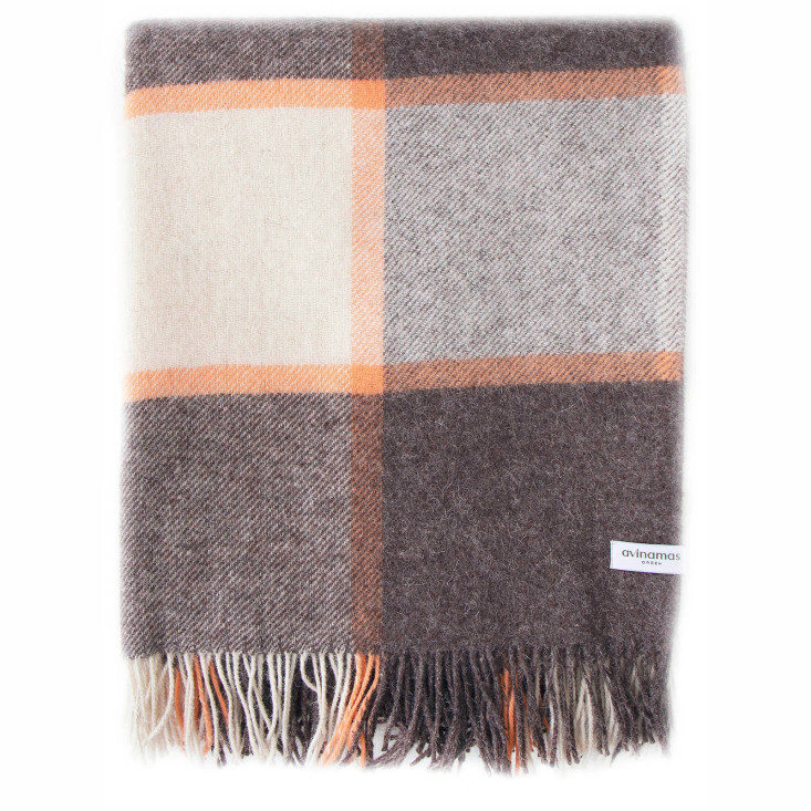 Шерстяной плед Avinamas Maya клен