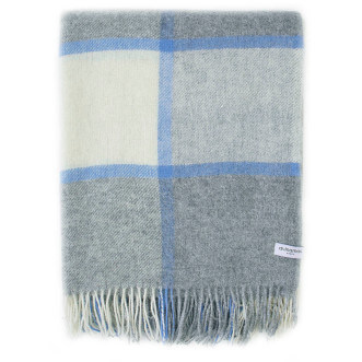 Шерстяной плед Avinamas Maya иней