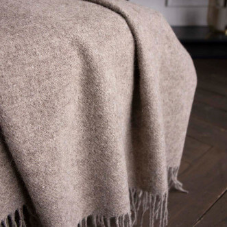 Шерстяной плед Avinamas Mino капучино 💖 в магазине Lux-Postel.com