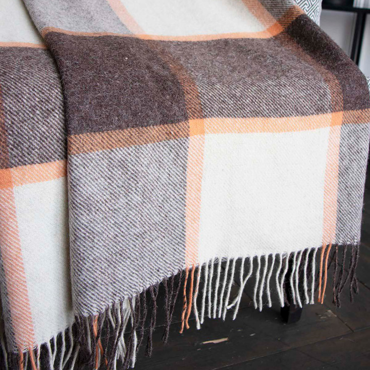 Шерстяной плед Avinamas Maya клен