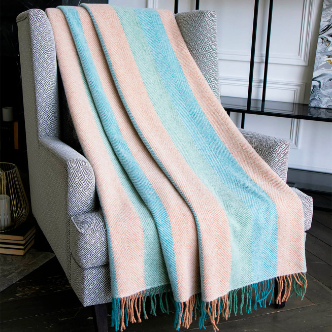 Шерстяной плед монгольские ягнята Litvilas Neman нежность