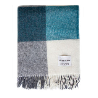 Шерстяной плед альпака меринос Avinamas Maule радуга отзывы