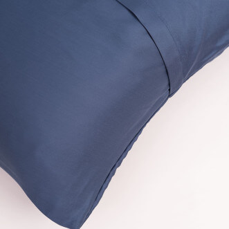 Постельное белье 1,5 спальное с простыней на резинке German Grass Голубой Бриллиант (Blue Brilliant) наволочки 50х70