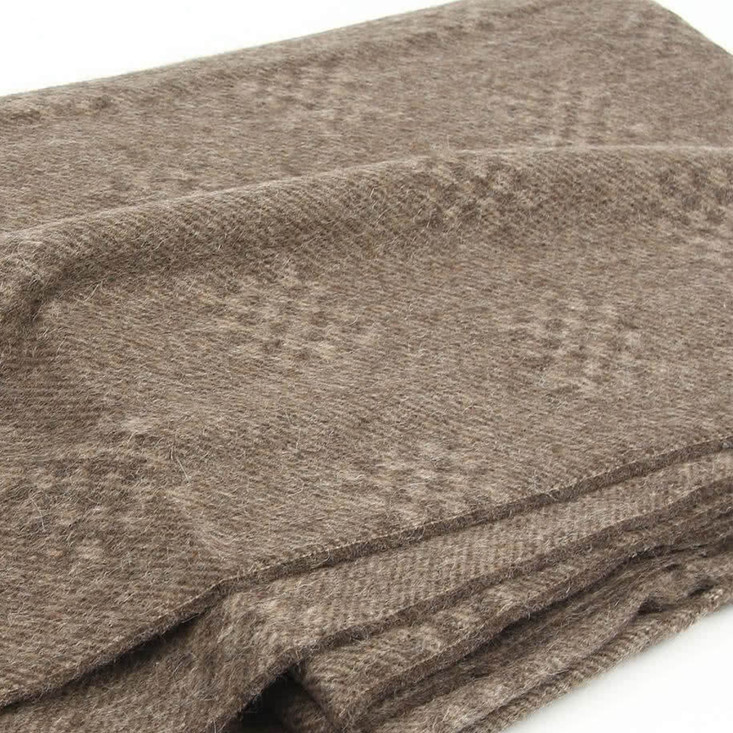 Шерстяной плед альпака меринос PP-42 Incalpaca