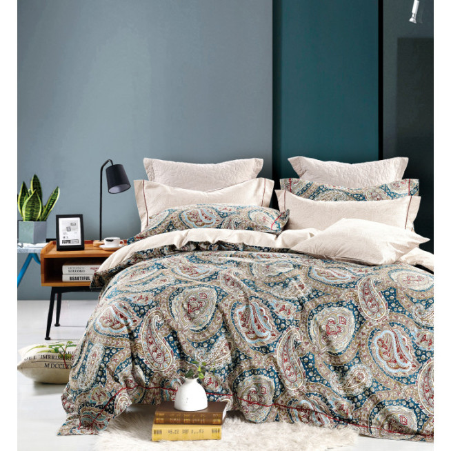 Постельное белье евро сатин Cristelle Amante AM04-85