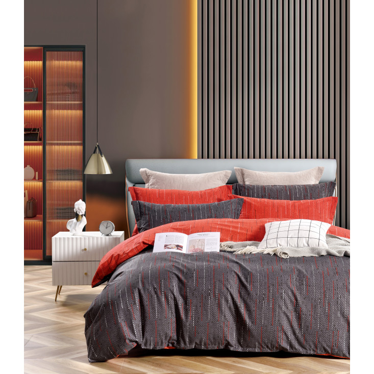 Постельное белье евро сатин Cristelle Amante AM04-83