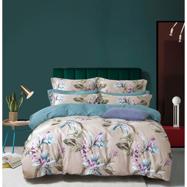 Постельное белье евро сатин Cristelle Amante AM04-75