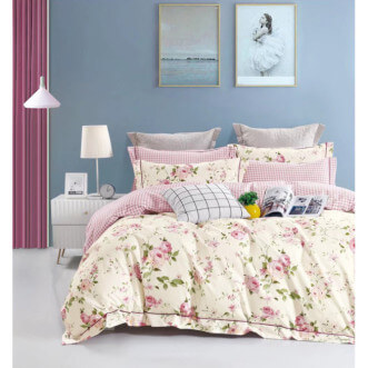 Постельное белье евро сатин Cristelle Amante AM04-74