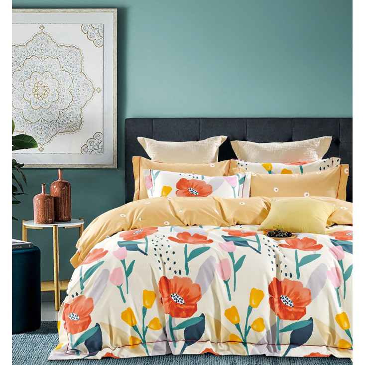 Постельное белье евро сатин Cristelle Amante AM04-70