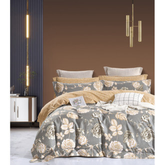 Постельное белье евро сатин Cristelle Amante AM04-69