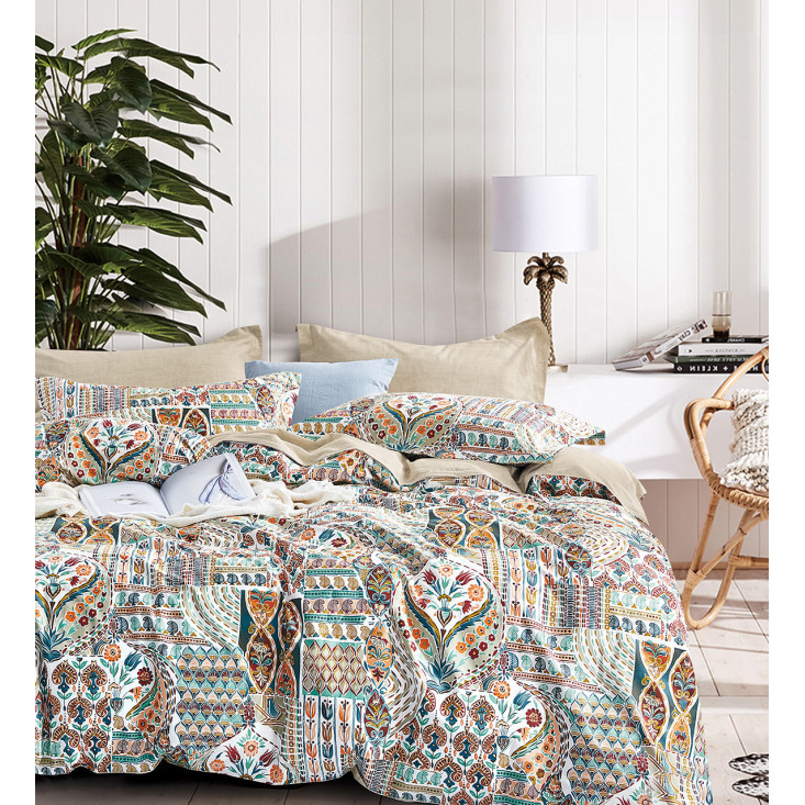 Постельное белье евро сатин Cristelle Amante AM04-67