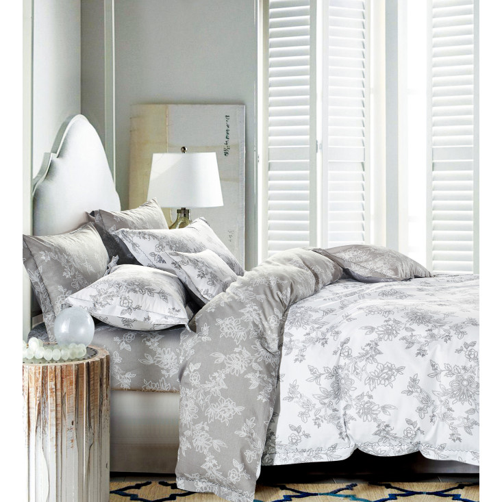 Постельное белье евро сатин Cristelle Amante AM04-66