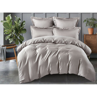 Постельное белье 2 спальное тенсел Фамилье Однотонное TO-1