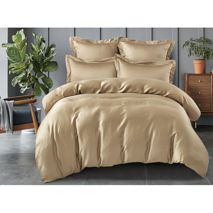 Постельное белье семейное сатин Фамилье Однотонное TO-2