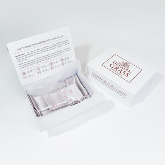 Наволочка шелковая 50х70 Silvery Gray Grass German Grass по низкой цене