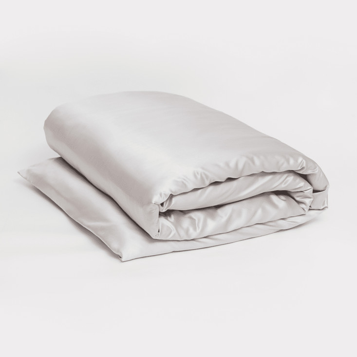 Пододеяльник шелковый евро 200х220 Silvery Gray Grass German Grass по низкой цене