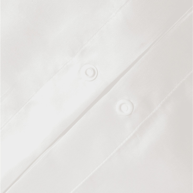 Пододеяльник шелковый евро 200х220 German Grass Кремовый белый (Creamy White) по низкой цене