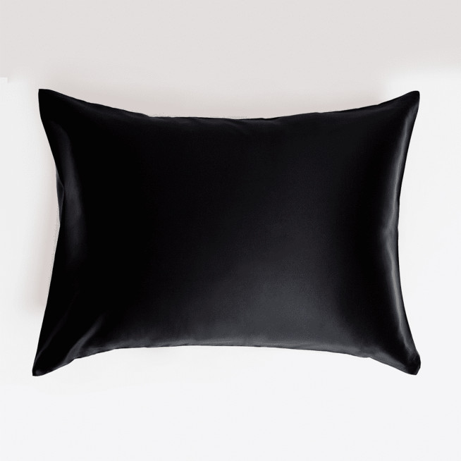 Наволочка шелковая 50х70 Diamond Black Grass German Grass