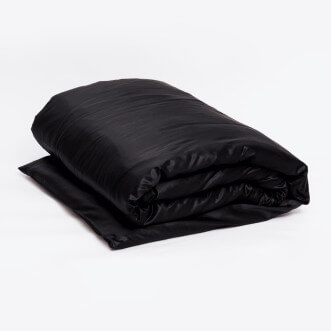 Наволочка шелковая 50х70 German Grass Черный Алмаз (Diamond Black) по низкой цене