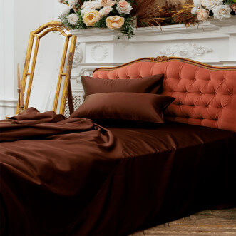 Наволочка шелковая 50х70 Chocolate Pie Grass German Grass фото