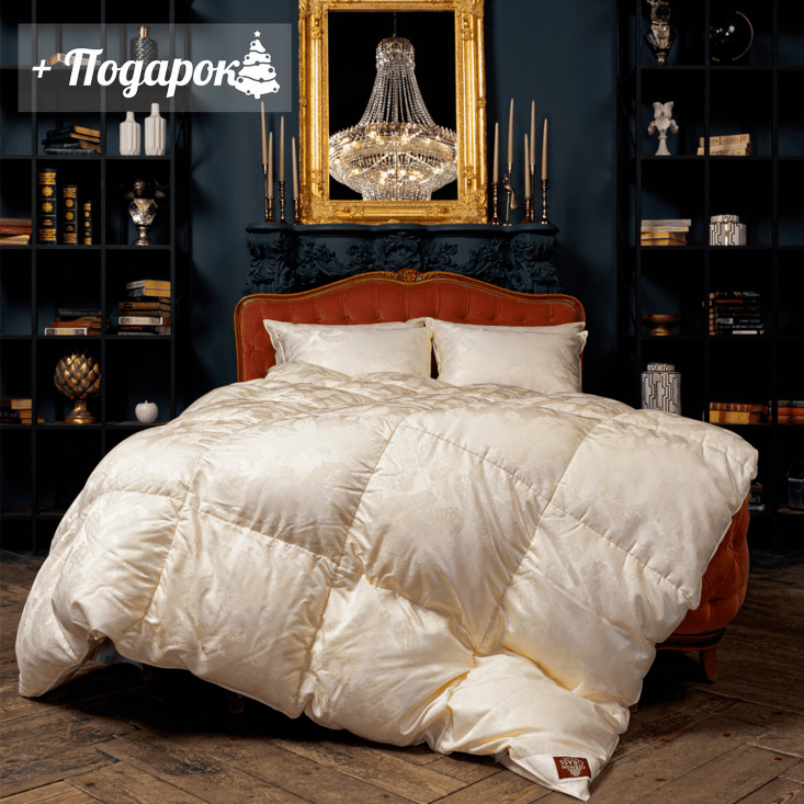 Одеяло евро 200х200 всесезонное Silk Down