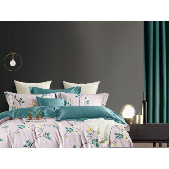 Постельное белье евро люкс мако-сатин Asabella Милана