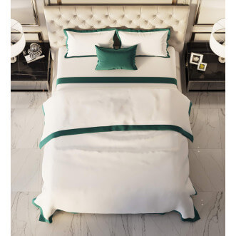 Постельное белье евро макси мако-сатин Sofi de Marko Fler Изумруд описание