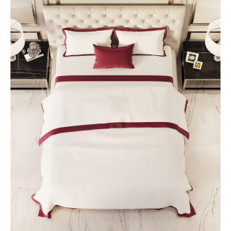 Постельное белье евро мако-сатин Sofi de Marko Fler Рубин описание