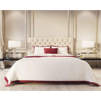 Постельное белье евро макси мако-сатин Sofi de Marko Fler Рубин фото