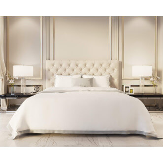 Постельное белье 1,5 спальный мако-сатин Sofi de Marko Fler Платина фото