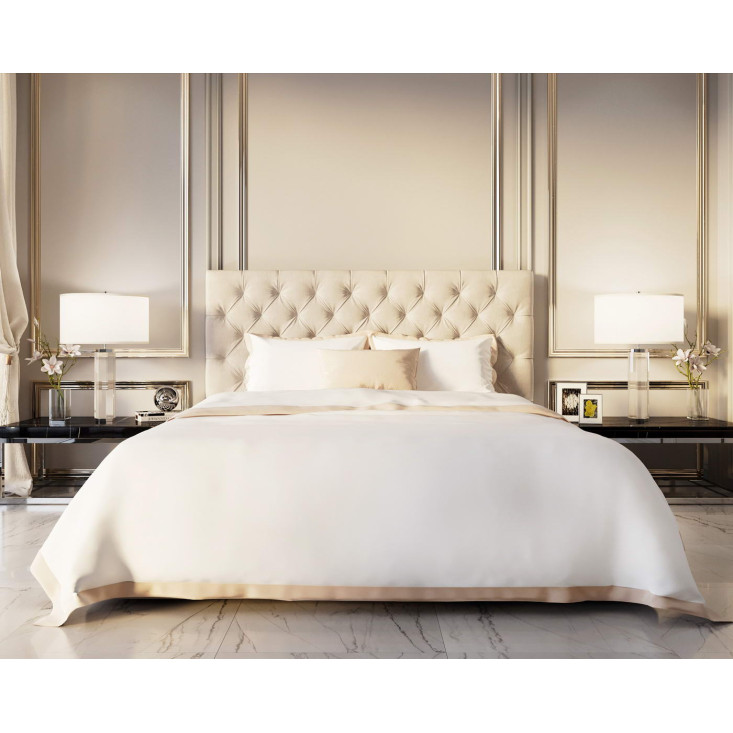 Постельное белье 1,5 спальный мако-сатин Sofi de Marko Fler Карамель