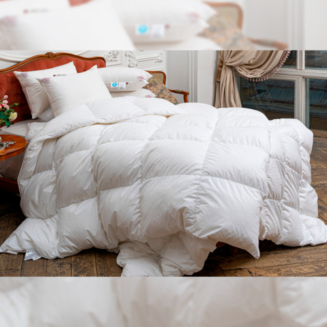 Одеяло евро макси 240х260 всесезонное Sky Down German Grass