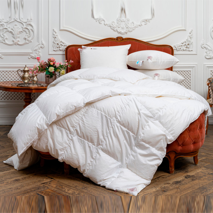 Одеяло евро 200х220 всесезонное Sky Down German Grass