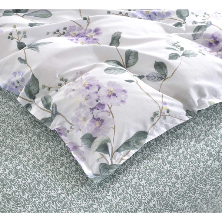 Постельное белье евро макси сатин Sofi de Marko Нигина зеленая