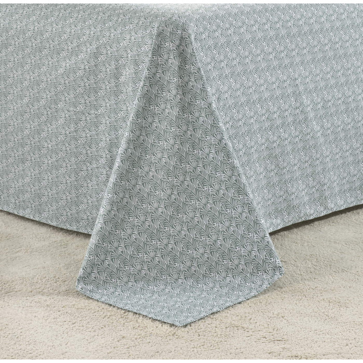 Постельное белье евро макси сатин Sofi de Marko Нигина зеленая