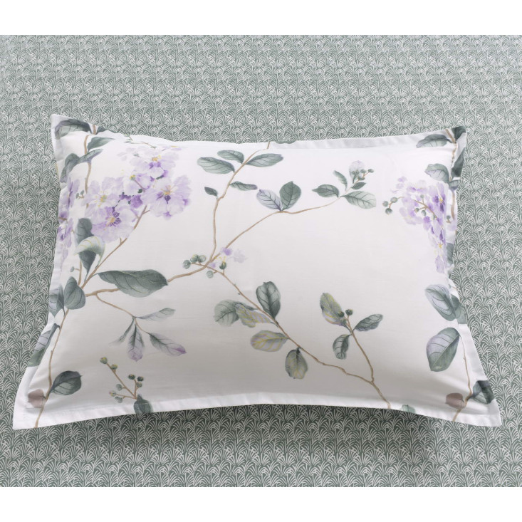 Постельное белье евро макси сатин Sofi de Marko Нигина зеленая