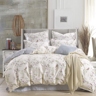 Постельное белье евро макси сатин Sofi de Marko Рея крем