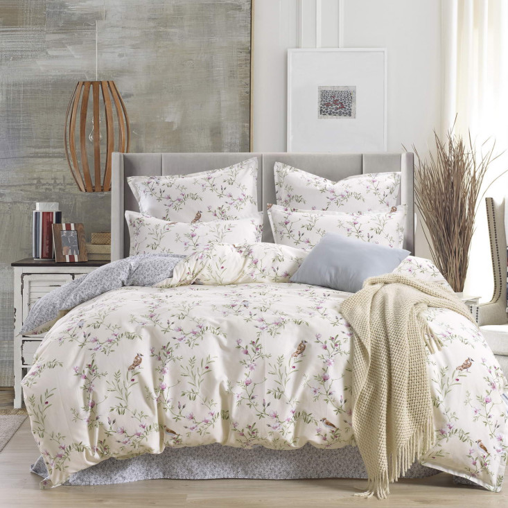 Постельное белье евро макси сатин Sofi de Marko Рея крем