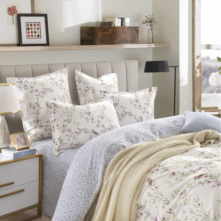 Постельное белье евро макси сатин Sofi de Marko Рея крем