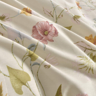 Постельное белье евро макси сатин Sofi de Marko Меланж крем фото