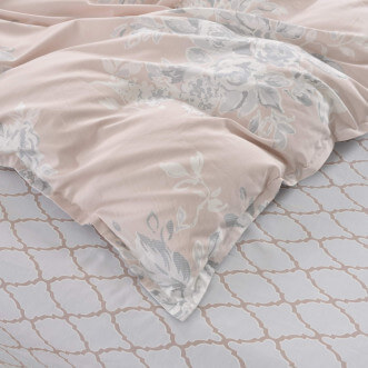 Постельное белье евро макси сатин Sofi de Marko Меланж крем описание