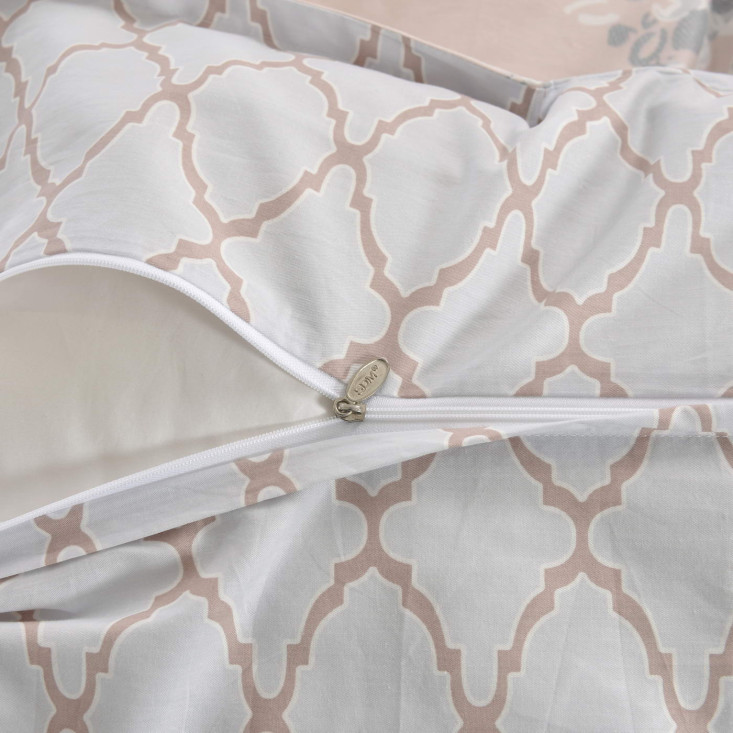 Постельное белье евро макси сатин Sofi de Marko Меланж крем