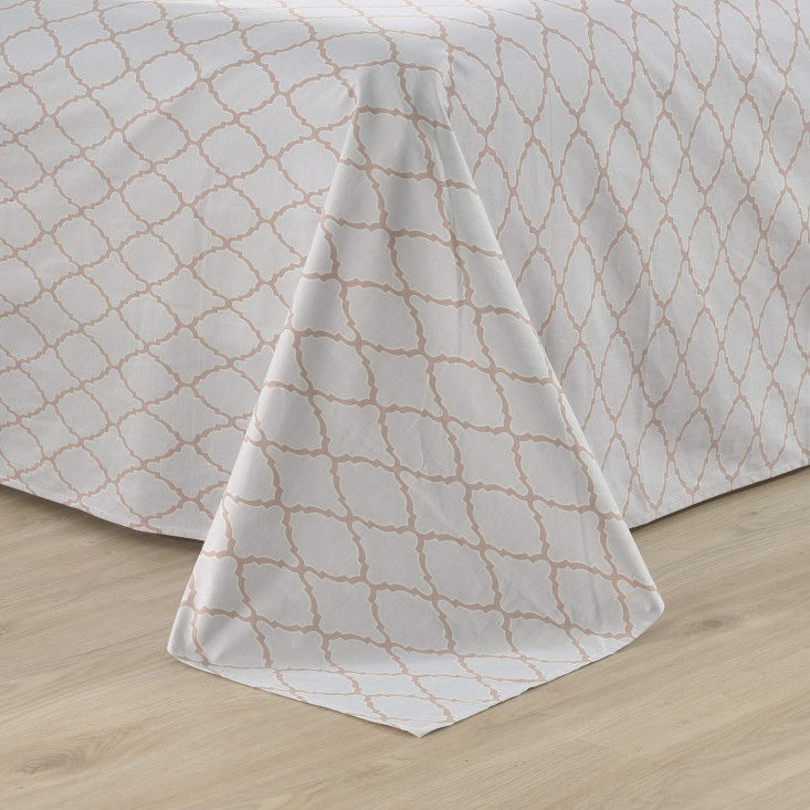 Постельное белье евро макси сатин Sofi de Marko Меланж крем