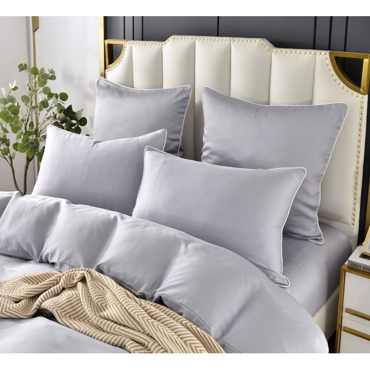 Постельное белье евро макси тенсел Sofi de Marko Andre Серебро