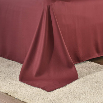 Постельное белье евро тенсел Sofi de Marko Andre Рубин - купить по низким ценам