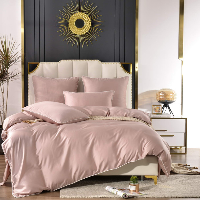 Постельное белье евро тенсел Sofi de Marko Andre Пыльная роза