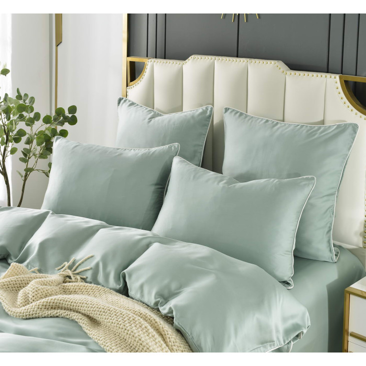 Постельное белье евро тенсел Sofi de Marko Andre Оливка