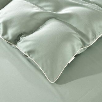 Постельное белье евро тенсел Sofi de Marko Andre Оливка фото