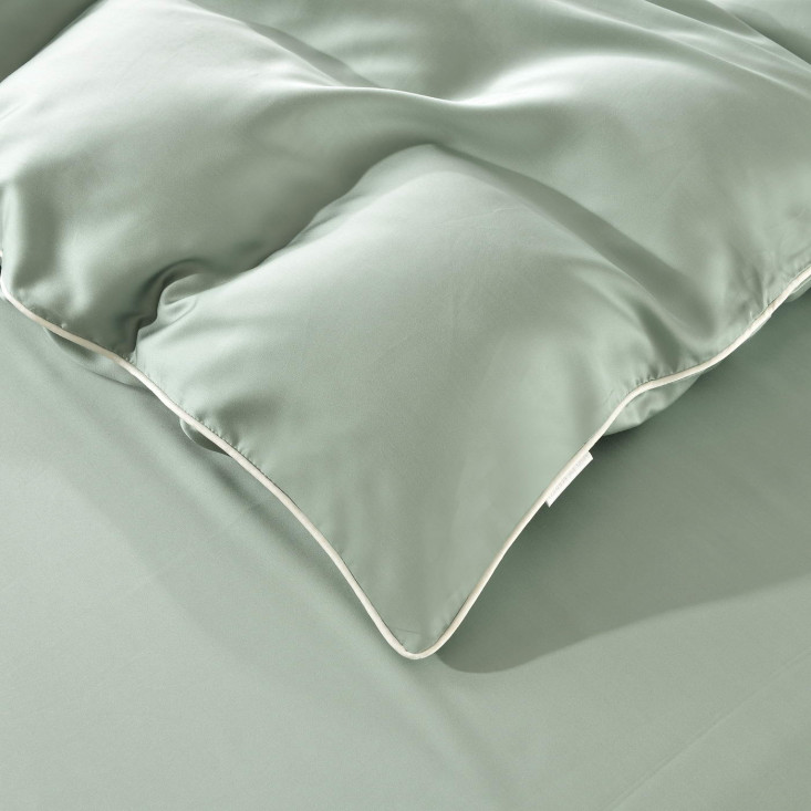 Постельное белье евро тенсел Sofi de Marko Andre Оливка