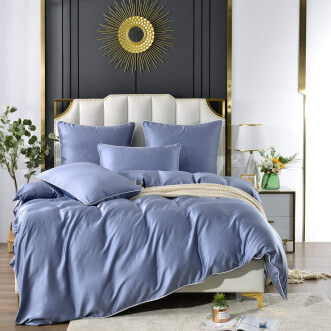 Постельное белье евро тенсел Sofi de Marko Andre Незабудка